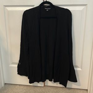 Black cardigan